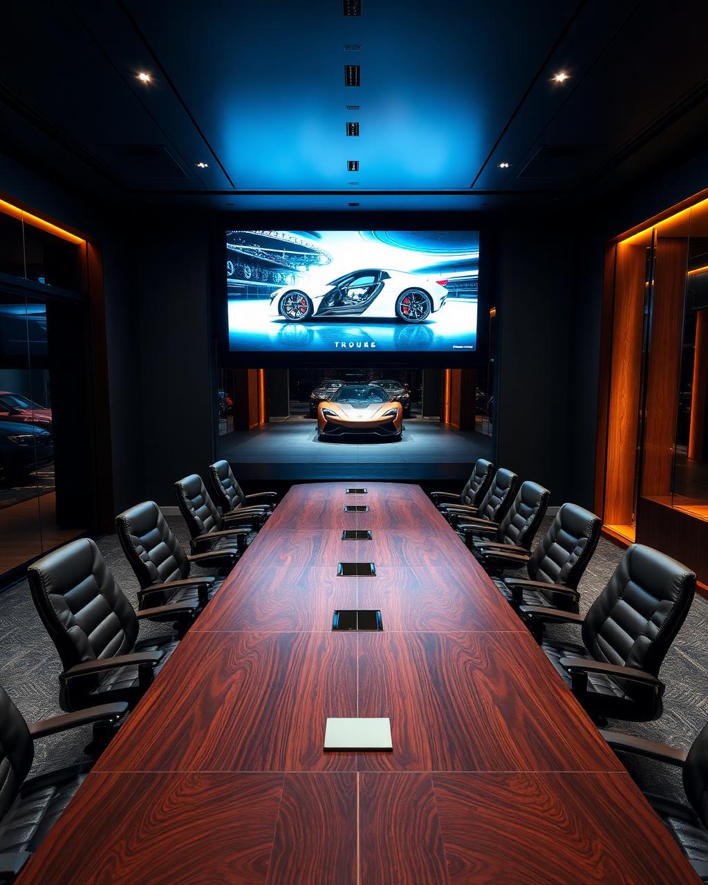 A private room.